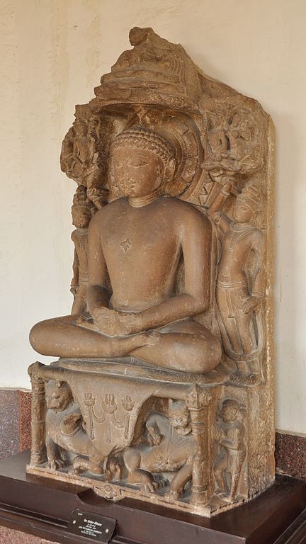 Jain Tirthankara Naminath. Fonte: wikimedia.org